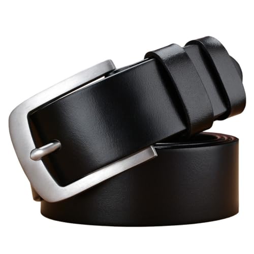 Belt for Men Business Casual Vintage Leather Belt Men Fashion Jeans Pin Buckle Strap Gift