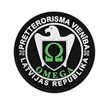 Copytec Patch Omega Anti-Terror-Einheit Lettische Staatspolizei Spezialeinheit #39763