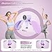ZADBP Thigh Trainer [2026 Upgraded], 12-80LB Thigh Exerciser, LED Pelvic Floor Exercise Devices, 360° Inner Thigh Exerciser, Thigh Hip Trainer Kegel Excerciser with 50LB Resistance Band