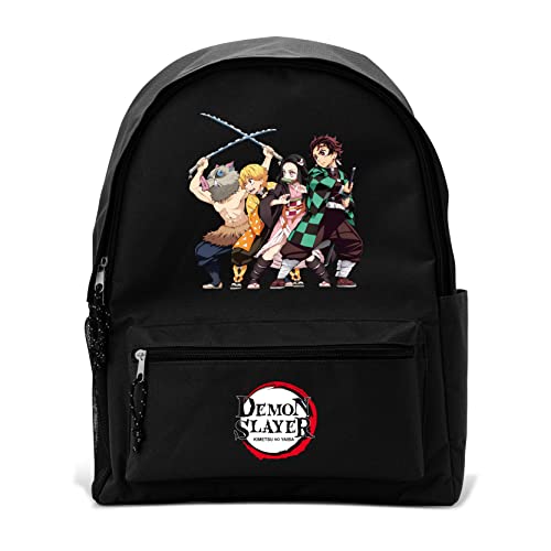 Sac à dos Demon Slayer ABYstyle avec grand compartiment pour le collège et les loisirs