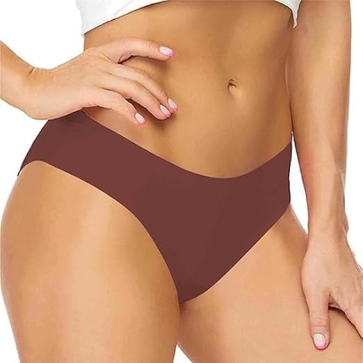 riou Bañador Menstrual Niña Adolescentes Bikini Menstrual Baño Traje De Baño Menstrual Mujer Bragas Mujer Cómodas y Suaves Bikinis Menstruales Mujer, Marrón, XS