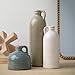 Sullivans Ceramic Jug Vase Set, Farmhouse Decor, Kitchen, Bedroom, Office, Living Room, Bathroom, & Coffee Table Centerpiece Decorations, Vases for Decor, Mantle & Shelf (CM2431)