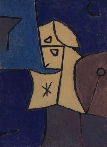 Toile Paul Klee Hauts Gardiens pour sublimer un mur vide salon 60x90cm