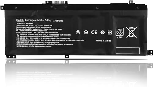 Image of Wefly SA04XL Laptop Battery Compatible for HP Envy X360 15-DR 15-DS 15M-DR 15M-DS 15Z-DS 15T-DR 17-CG 17M-CG 17T-CG 15-dr1xxx 15m-ds0011dx 15m-dr0012dx Series L43248-541 HSTNN-OB1G Laptop Battery