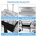 flintronic PVC Koffer Abdeckungen, 28 Zoll Reisekoffer-Schutzhülle Gepäck Cover, Transparente Kofferschutzhülle, Wasserdicht Gepäckabdeckung, Staubdichte Kratzfeste Schutzhülle