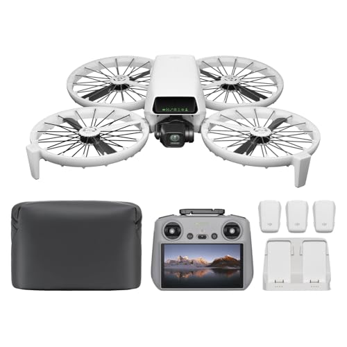 DJI Flip Fly More Combo With RC 2 Screen Remote Controller, Drone With 4K UHD Camera for Adults...
