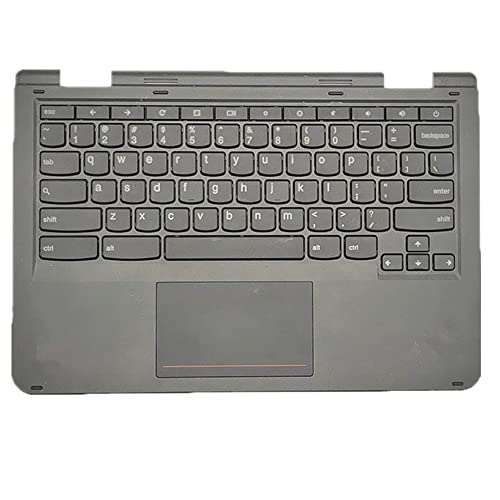 Clavier et repose-poignet pour Lenovo ThinkPad 11e Yoga Chromebook noir US
