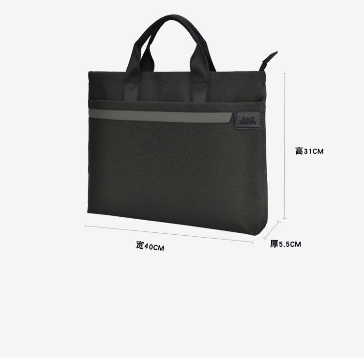 Oxford cloth document bag printing office leisure information bag briefcase2