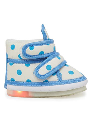 CHIU Kids LED Light Shoes with Chu Chu Music Sound & Polka Dot Print for Baby Girls and Boys 2 41XsrO0EiHL