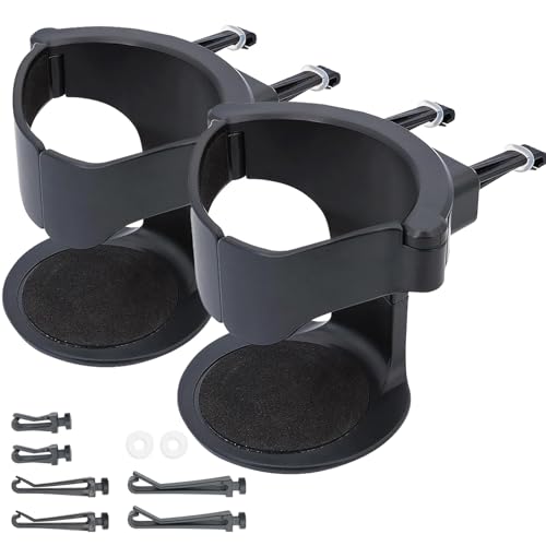 2Pcs Adjustable Air Vent Cup Holder - For Cars, Holds Drinks (Water, Coffee, Juice)