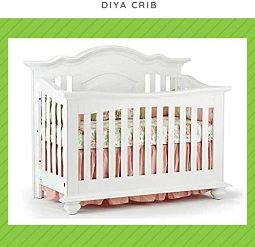 White Solid Wood Full Size Bed Conversion Kit