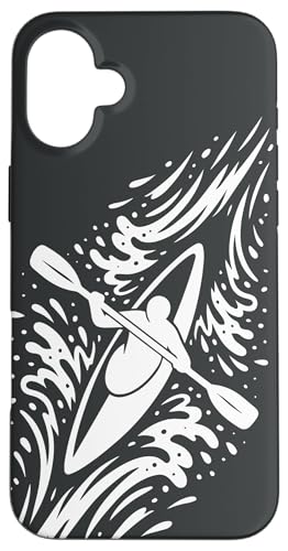 Kayak Canoes-Boat Kayaking, JbN tBbVO JbN V[JbN ނ JbN X}zP[X iPhone 16 Plus p