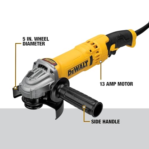 DEWALT Angle Grinder Tool, 4-1/2-Inch to 5-Inch, Trigger Switch (DWE43113) by DEWALT - Image 2
