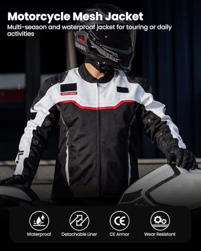 ILM Mesh Jacket with Waterproof Liner
