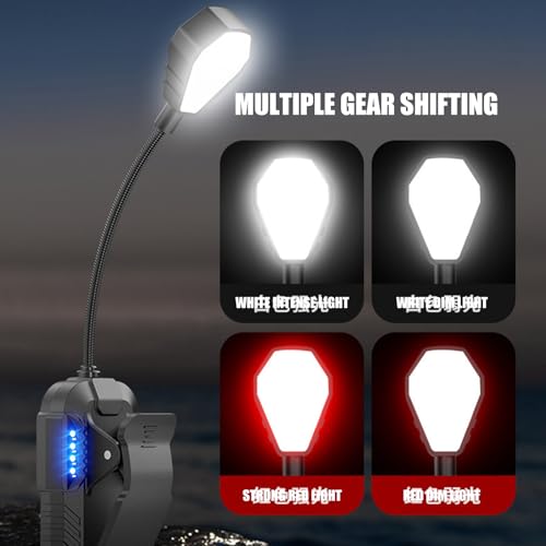 Linterna frontal recargable USB y luces LED con sensores de movimiento 6