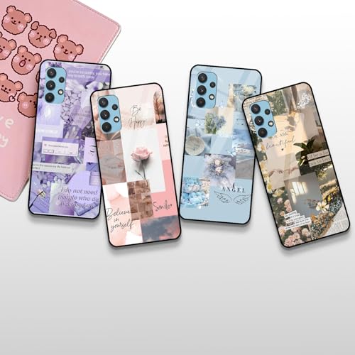 Image of COLORflow Back Cover Compatible with Samsung Galaxy A23 4G / A23 5G | Aesthetic Color Customized | Shockproof TPU Bumper with Camera Protection Back Case, Multicolour