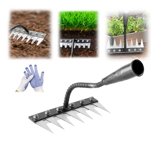 Iron Garden Rake Heavy Duty