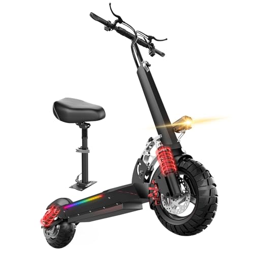 Electric Scooter with Seat, 1500W Peak