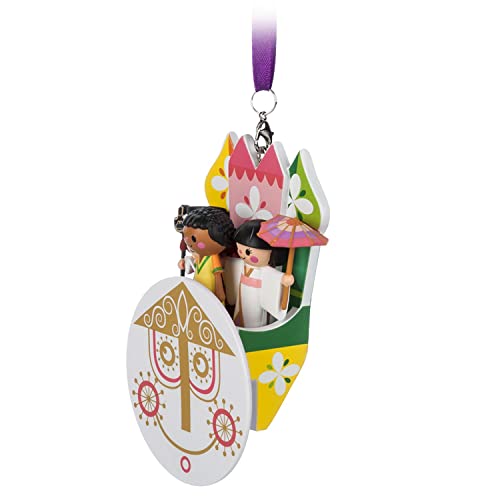 Disney ''It's a Small World'' Clock Face Sketchbook Ornament - Image 4
