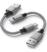 Amazon.co.jp: 【0.3m 2本】USB Type C ケーブル 短い Baiwwa USB-A to
