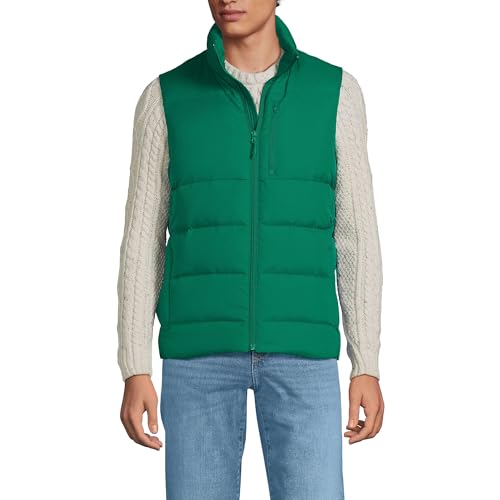Lands' End Men's Wide Channel 600 Down Puffer Vest