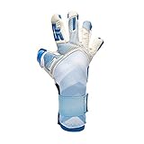 guantes de portero de futbol profesional  SP Fútbol Earhart 3 Aqualove Niño, Guante de Portero, Grey-Blue, Talla 6