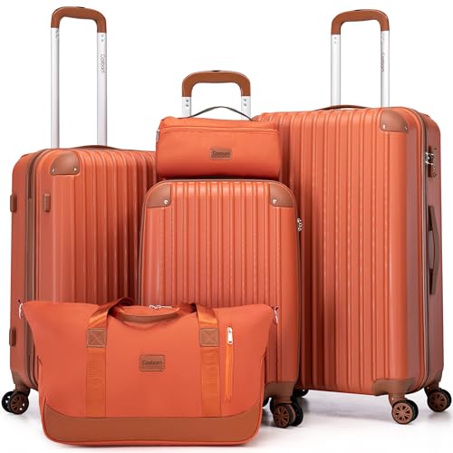 Cosbarn Luggage Sets 5 Piece Suitcases cover