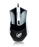 Alto DPI precisión simétrica Optical USB ratón atado con alambre con 6 botones Gaming Mouse, ratones ergonómicos para Pro Gamer