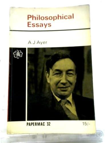 Philosophical Essays B00155YL8Q Book Cover