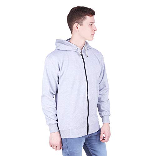 Image of Men's Cotton Hooded Neck Hoodie