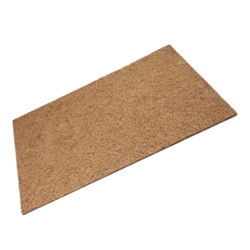 ibasenice 天然ココナッツ繊維製爬虫類保温?材 レオパードゲッコー ヘビ リクガメ用テラリウムライナー ペット廃棄物吸収 清掃簡単