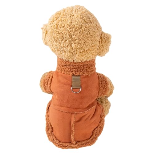 犬用冬服,犬用冬服, 犬用防寒着小型犬用冬用暖かいベスト, ぬいぐるみ犬セーター暖かい犬ジャケット、犬防寒服、冬コート小型中大型犬男の子女の子用