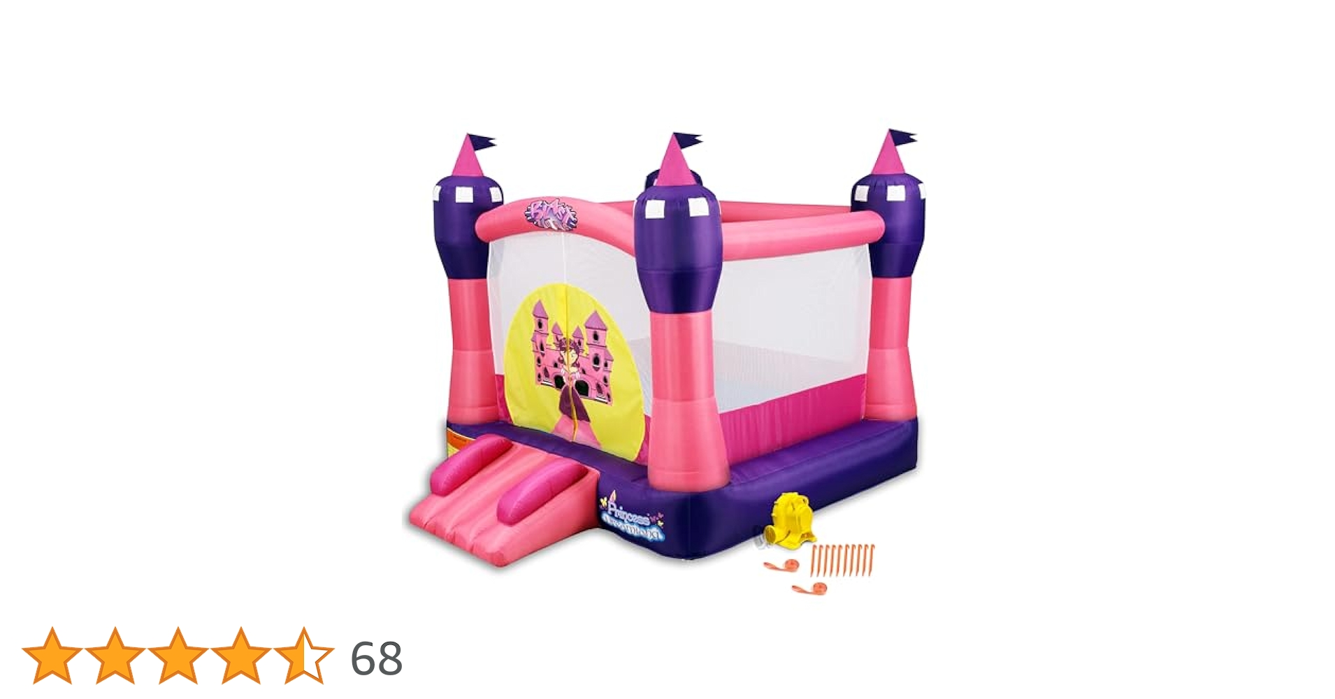 楽園ドラゴーナ ボックス Amazon.co.jp: Blast Zone製 プリンセスキャッスルトランポリン