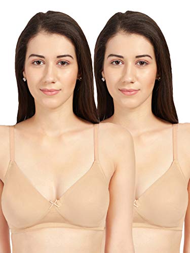 Image of SONARI Non Padded T Shirt Bra | Side Shaping for Enhanced Support, Hook & Eye Closure, Adjustable Straps for A Custom Fit, Premium Poly Cotton Material, Medium Coverage, Hand Wash Only -Forever