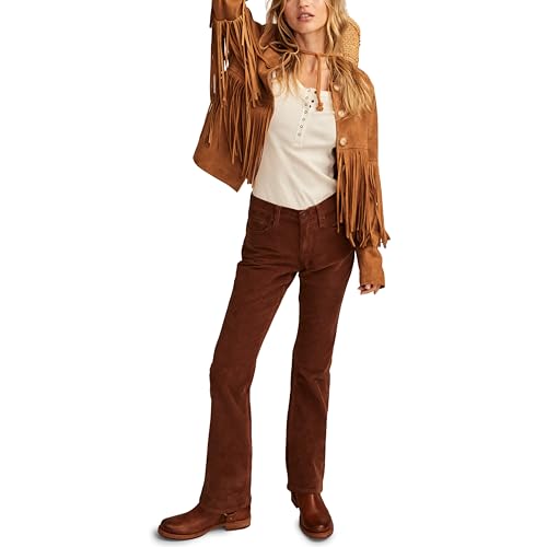 Lucky Brand Women's Mid Rise Sweet Boot Cut Corduroy3