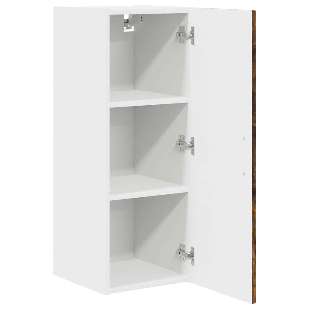Kalmar Küchenschrank Geräucherte Eiche, 30x31x80 cm, Moderner Aufbewahrungsschrank, Eleganter Vorratsschrank, Praktischer Schrank für Kochutensilien, Vielseitiges Küchenregal