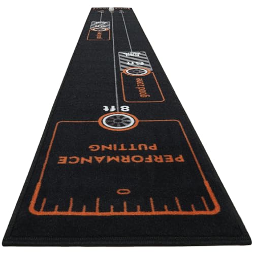 Tapis de putting pour l'intérieur pour corriger sa trajectoire de golf chez soi