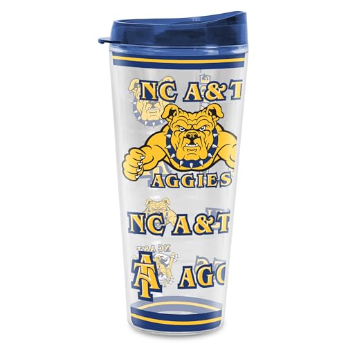 Image of Rico Industries NCAA College Double Wall Mayhem 16oz Or 20oz Tritan Tumbler W Lid
