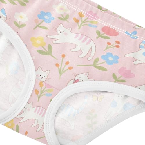 GuoChe Brief Panties Breathable Triangle Panties Breathable Underwear for Toddlers in Sizes 2T,3T, 4T, 5T, 6Y and 8Y4