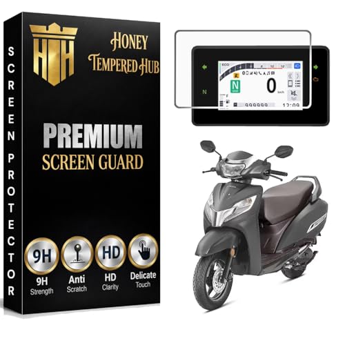 Image of Digital Meter Screen Guard For NEW HONDA ACTIVA 125 2026 / 9H TFT Instrument Cluster Guard /HD Clarity /NEW ACTIVA125 2026 Display Speedometer Console Accessory [Not Tempered Glass]
