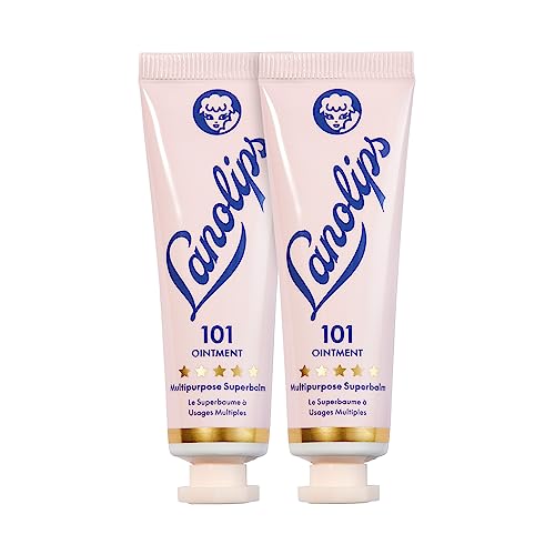 Lanolips 101 Ointment MultiBalm Duo, Original Superbalm Contains