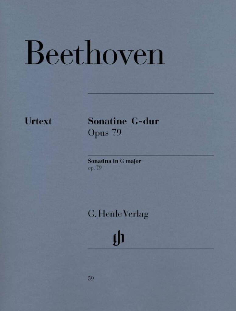 Sonatina for Piano G major op. 79 - piano - (HN 59)