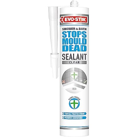 EVO-STIK Stops Mould Dead Silicone Sealant 280ml Cover