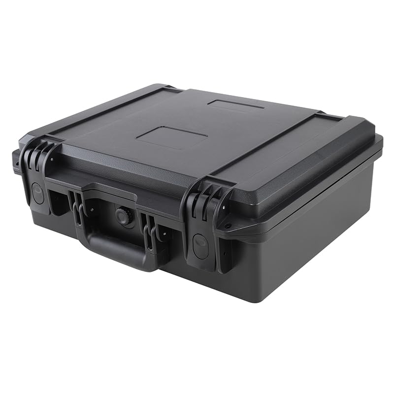 Custodia portatile per controllo valigia, caricabatterie, elica, scatola impermeabile per DJI per controller Air 3 Drone RC 2/RC-N2 (nero)