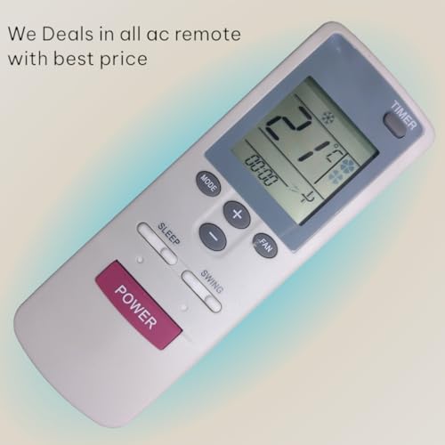 Image of Compatible with Carrier Ac Remote | Model -128 | Suitable for 1 | 1.2 | 1.3 | 1.5 | 1.8 | 2 | 2.2 | 2.5 | 3 Ton Split and Window Air Conditioner | Match Exactly with Old Model