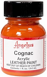 Angelus Acrylic Leather Paint, 1 Fl Oz (Pack of 1), Cognac