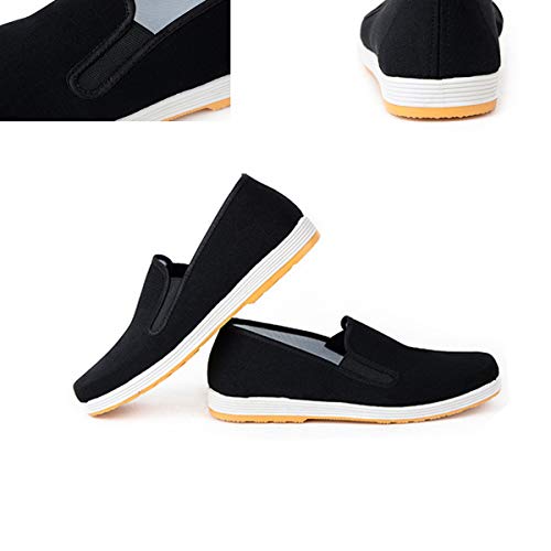 Unisex Chinese Traditional Old Beijing Cloth Kung Fu Martial Arts Tai Chi Canvas Shoes4