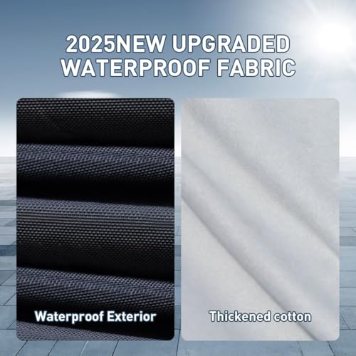 Image of 10 Layers Truck Cover Custom Fit for 2005-2026 Toyota Tacoma Nissan Frontier 5ft Ford F100 Ram 150 250, Full Exterior Car Cover Waterproof All Weather Snow Dust UV Protection, (Up to 215 inch)
