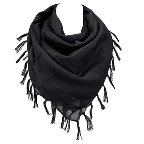 Cotton Shemagh Arab Tactical Desert Keffiyeh Windproof Military Scarf Wrap Muslim Hijab