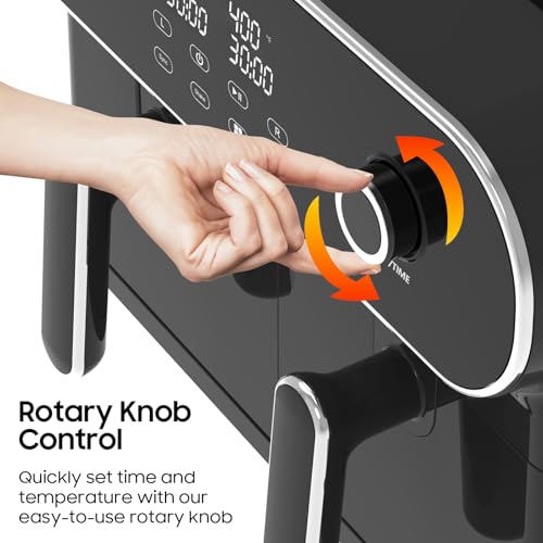 iceagle Dual Air Fryer Cooking